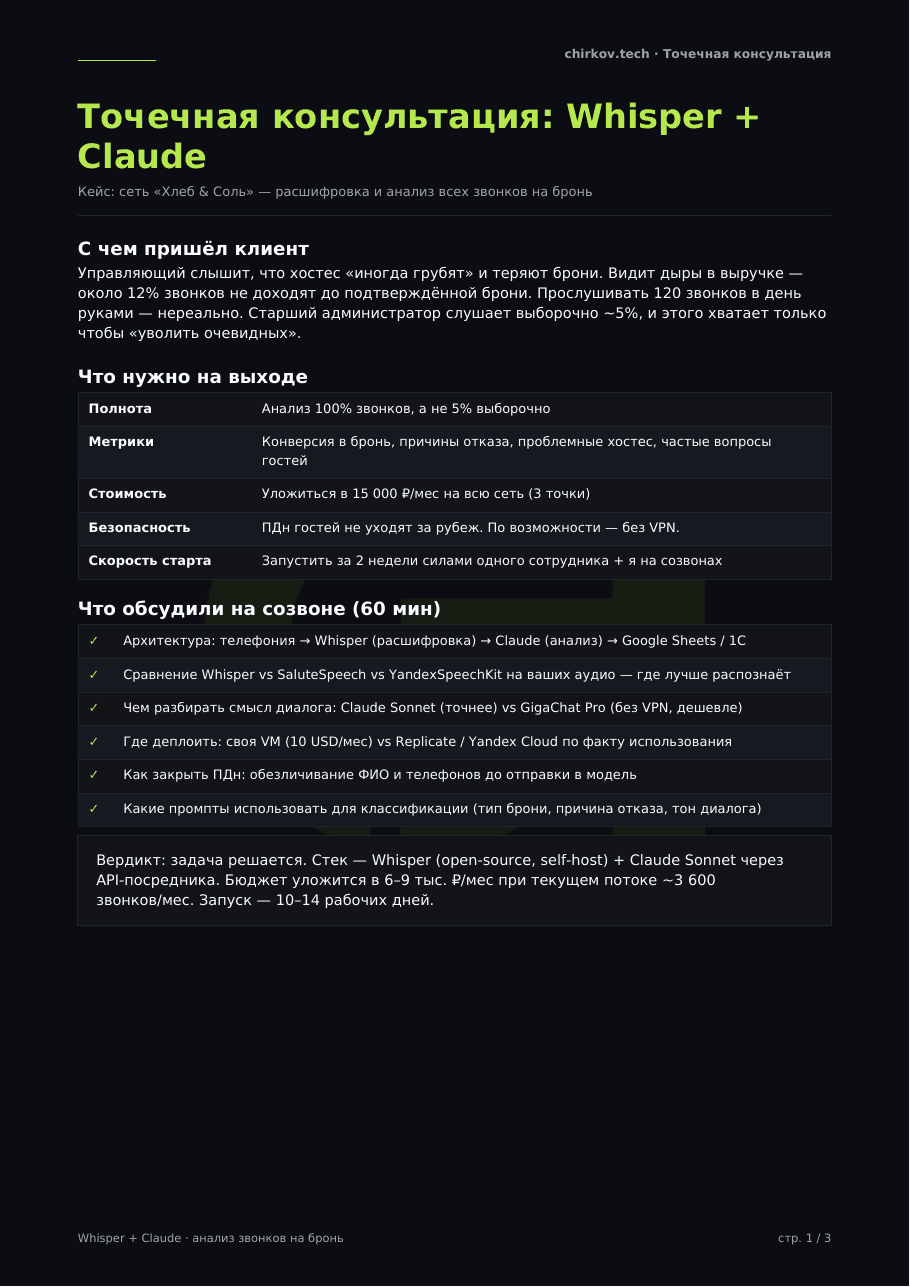 Превью PDF точечной консультации